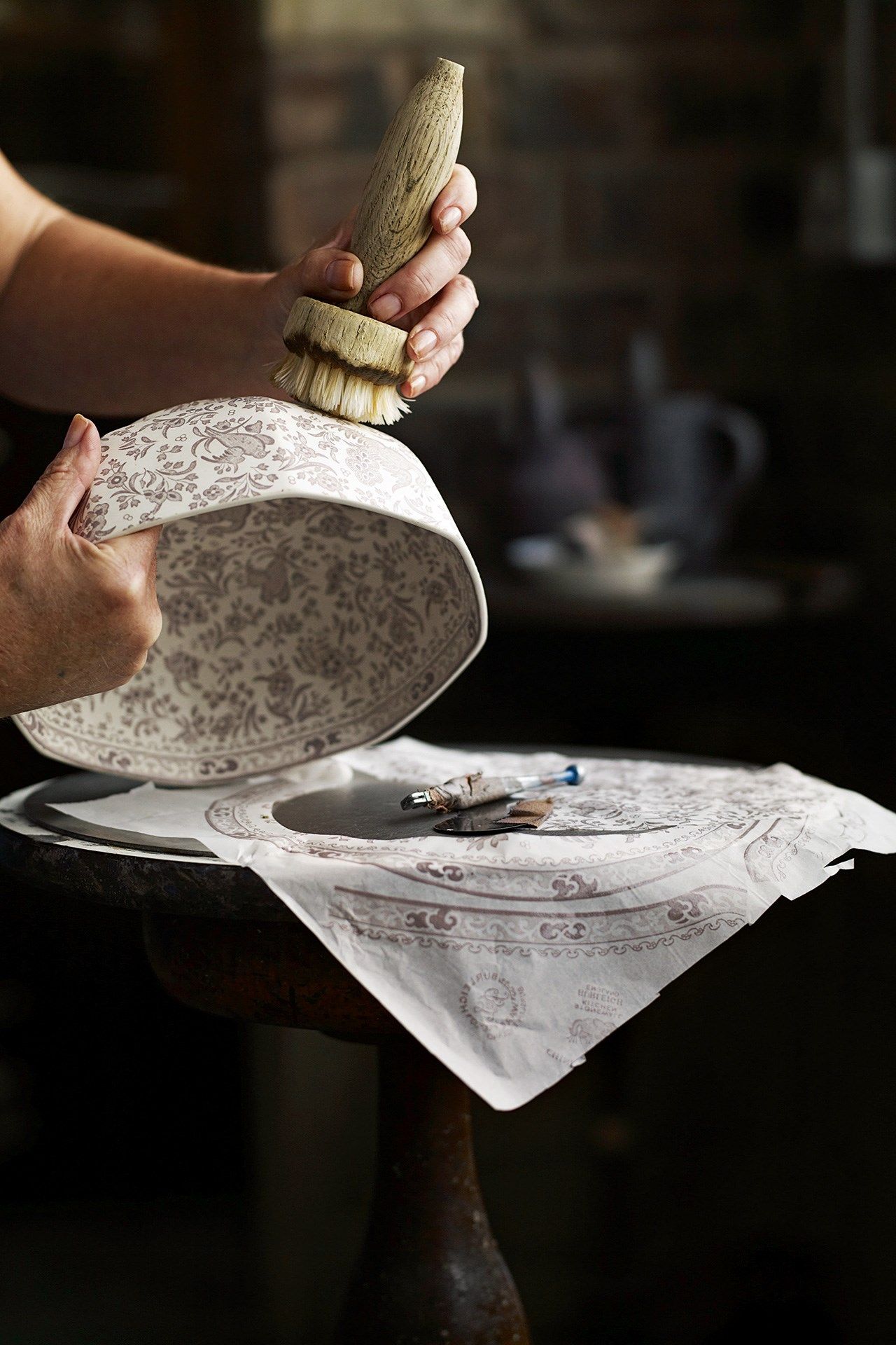 Behind the scene of Burleigh pottery in StokeonTrent