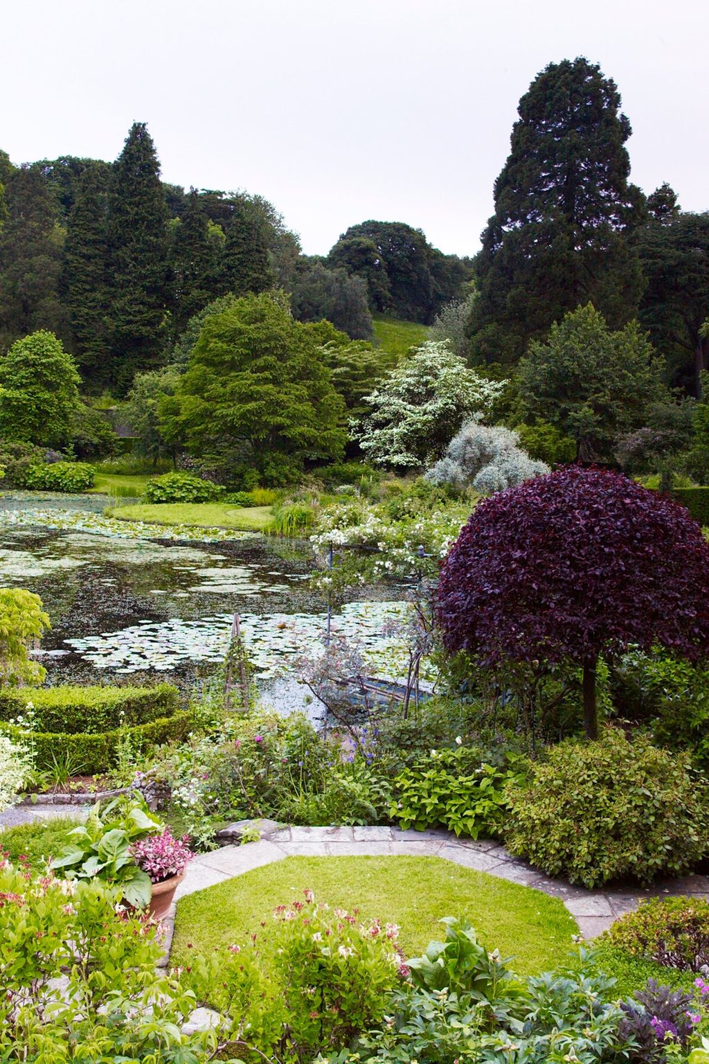Rear View of Lake The Garden of Designer Arabella LennoxBoyd | Designers' Gardens
