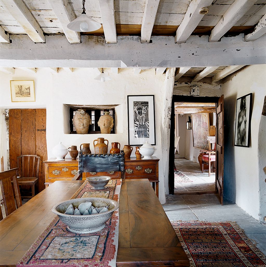 Architect Craig Hamilton's Welsh farmhouse is a fine example of his trademark modern classic style combining buildings...