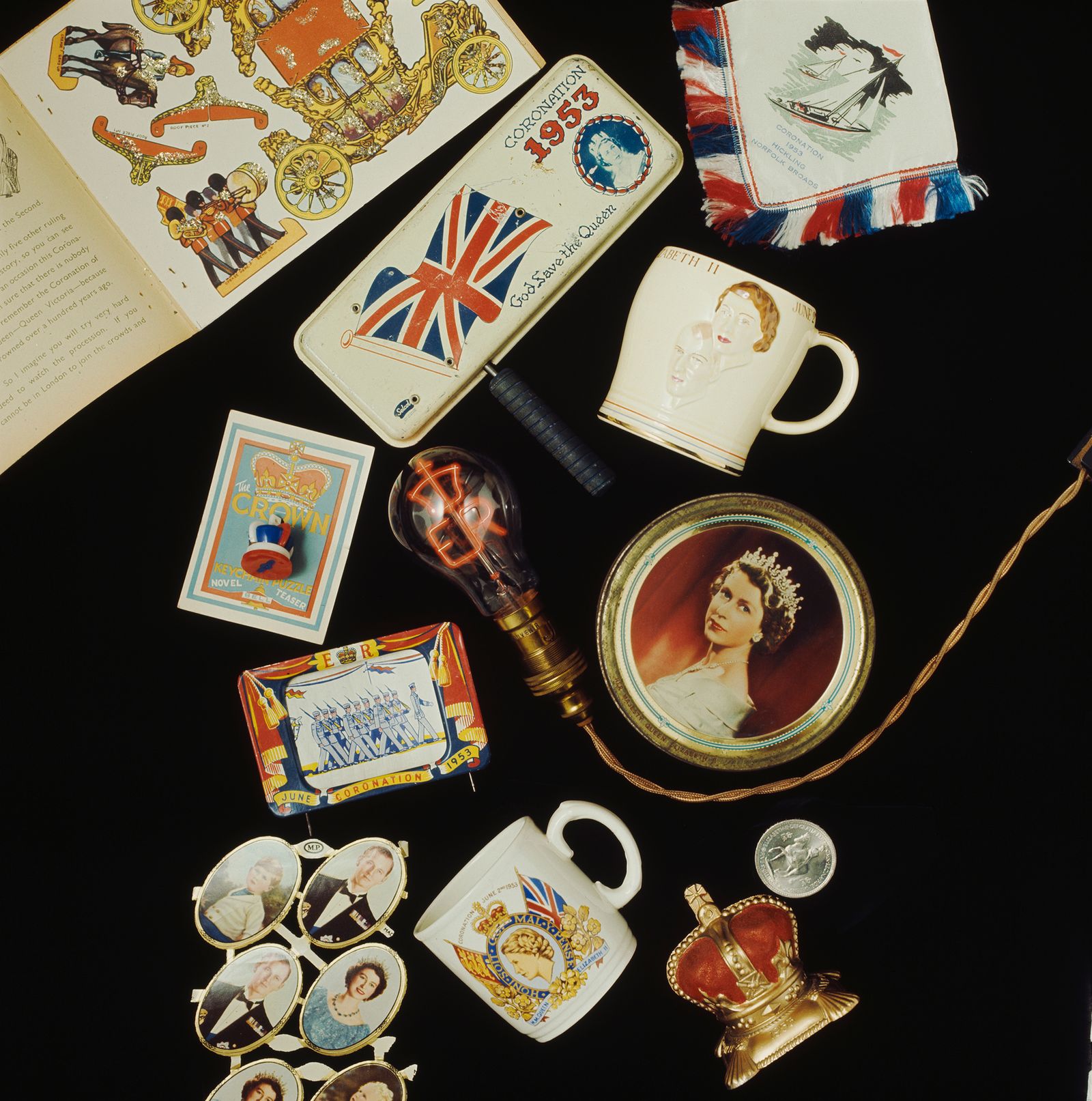 Image may contain Coffee Cup Cup Elizabeth II Pottery and Anna Marly