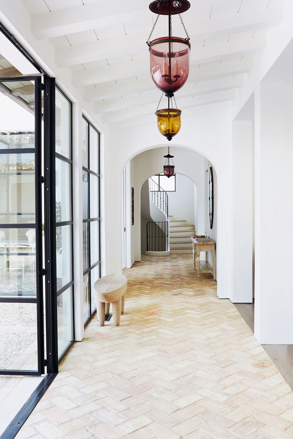 Image may contain Flooring Floor and Corridor