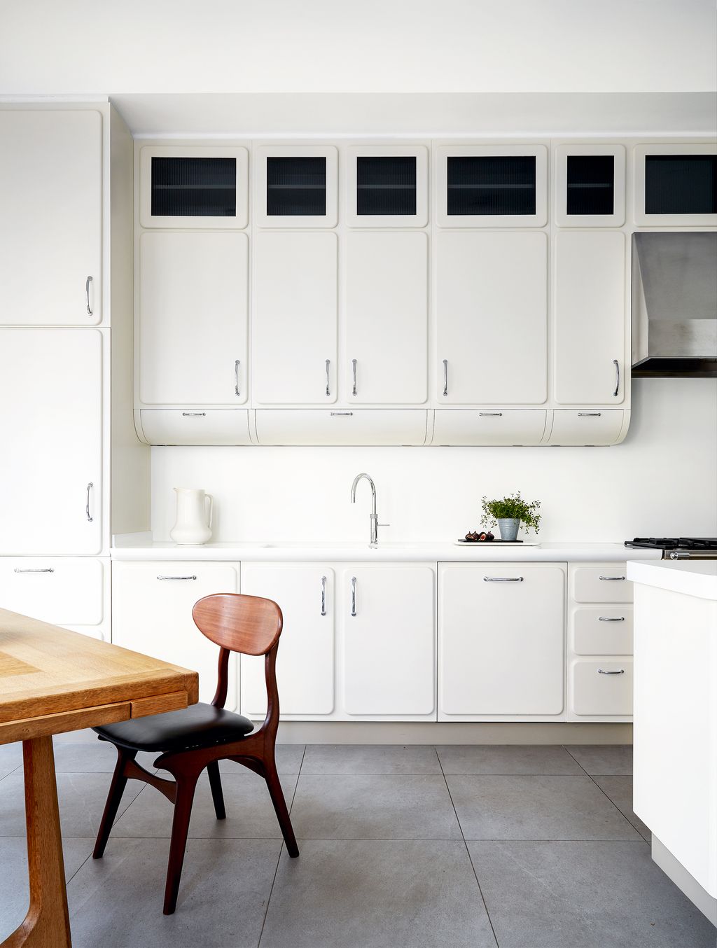 Image may contain Furniture Chair Wood Indoors Room Plywood and Kitchen