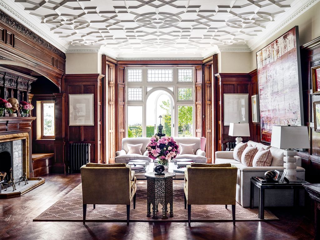 The architect Sir Robert William Edis designed the bay window when he extended the building in the 1880s. The room has...