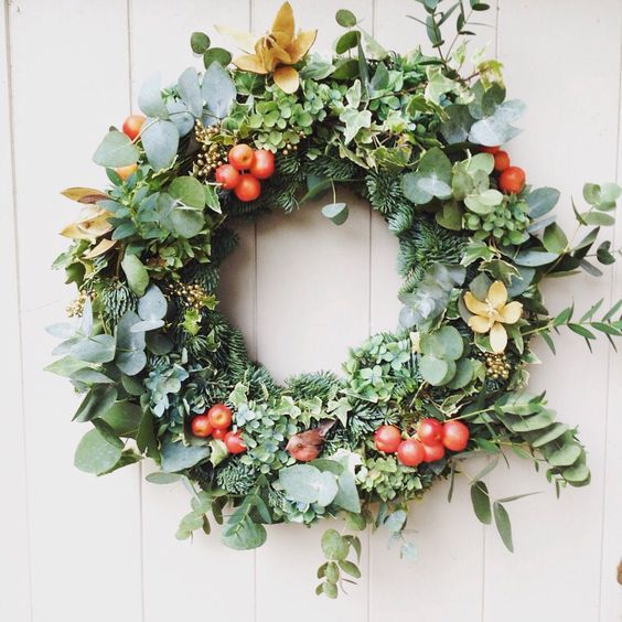 Image may contain Wreath