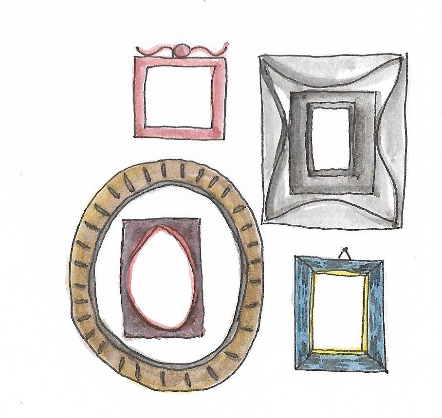 How to frame a picture