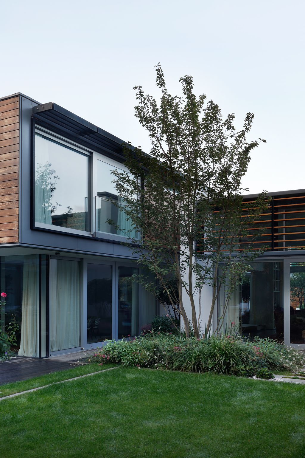 Image may contain Building Office Building Housing and Architecture