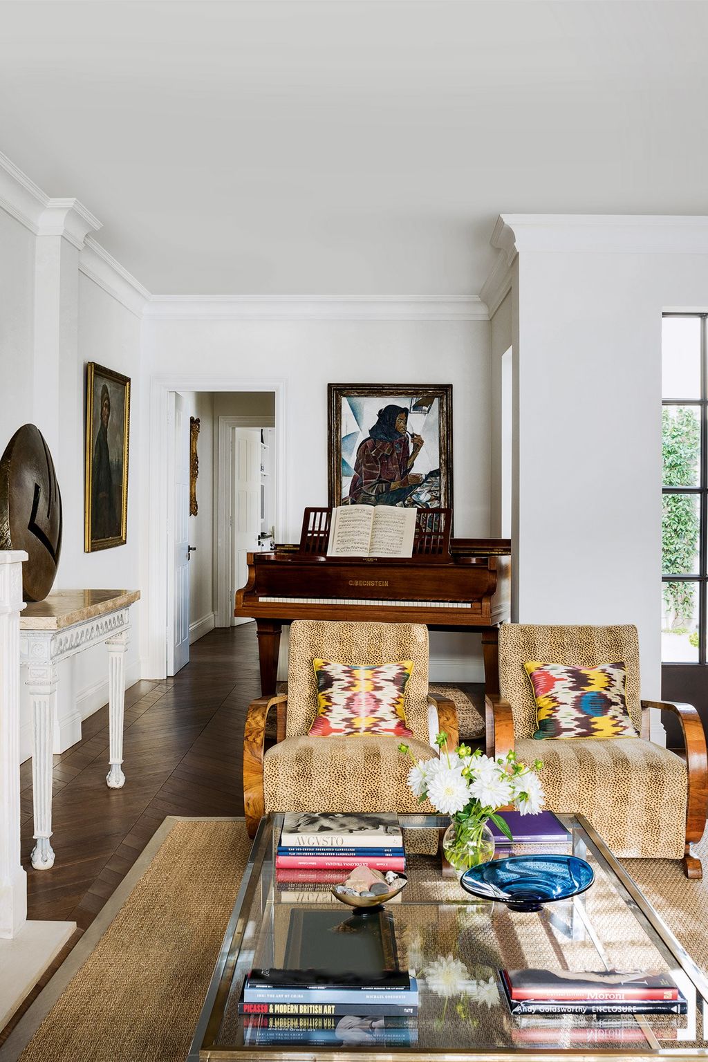 Sitting Area with Vintage Armchairs