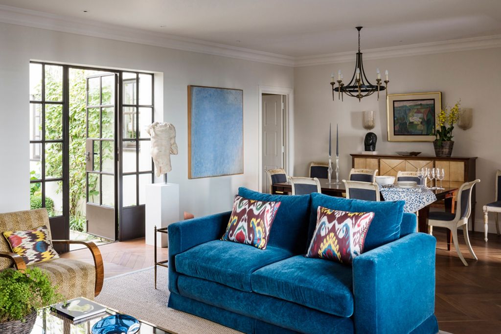 LivingDining Area | London Terraced Town House Conversion | Interior Design Ideas