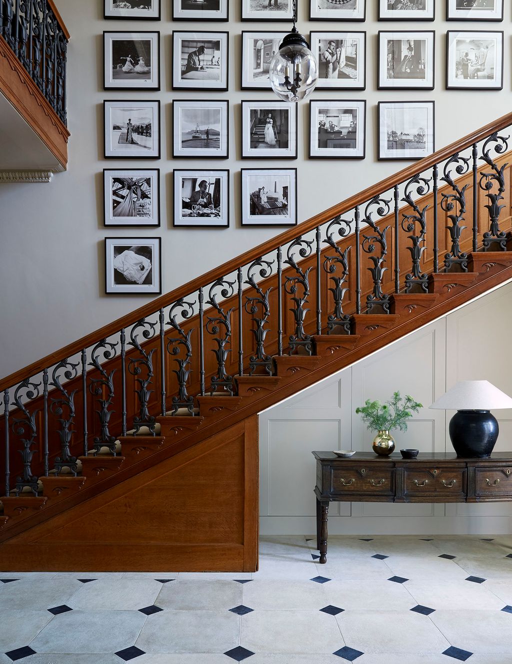 Image may contain Staircase Interior Design and Indoors