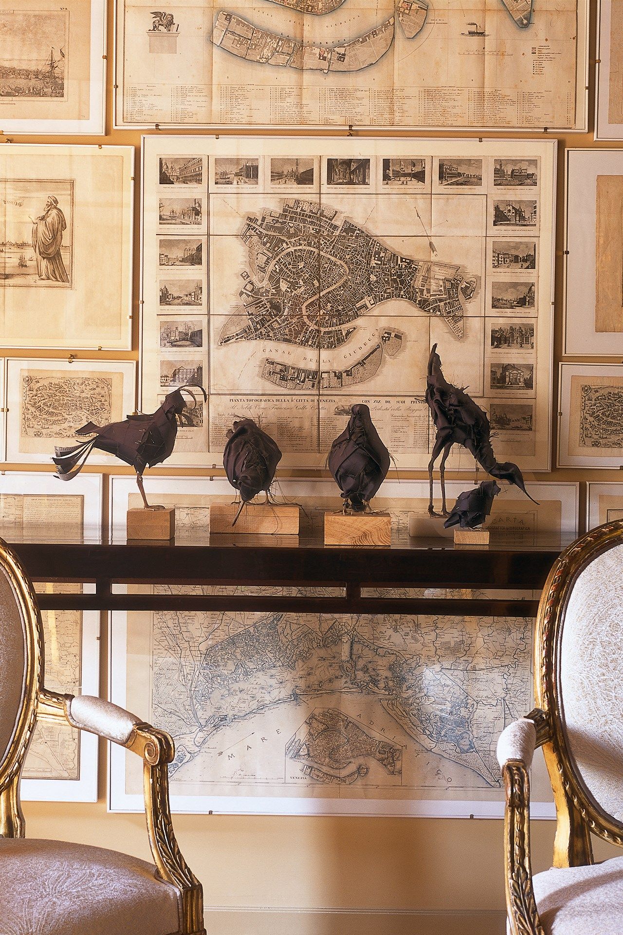 Image may contain Animal Bird Furniture Interior Design Indoors Dinosaur and Reptile