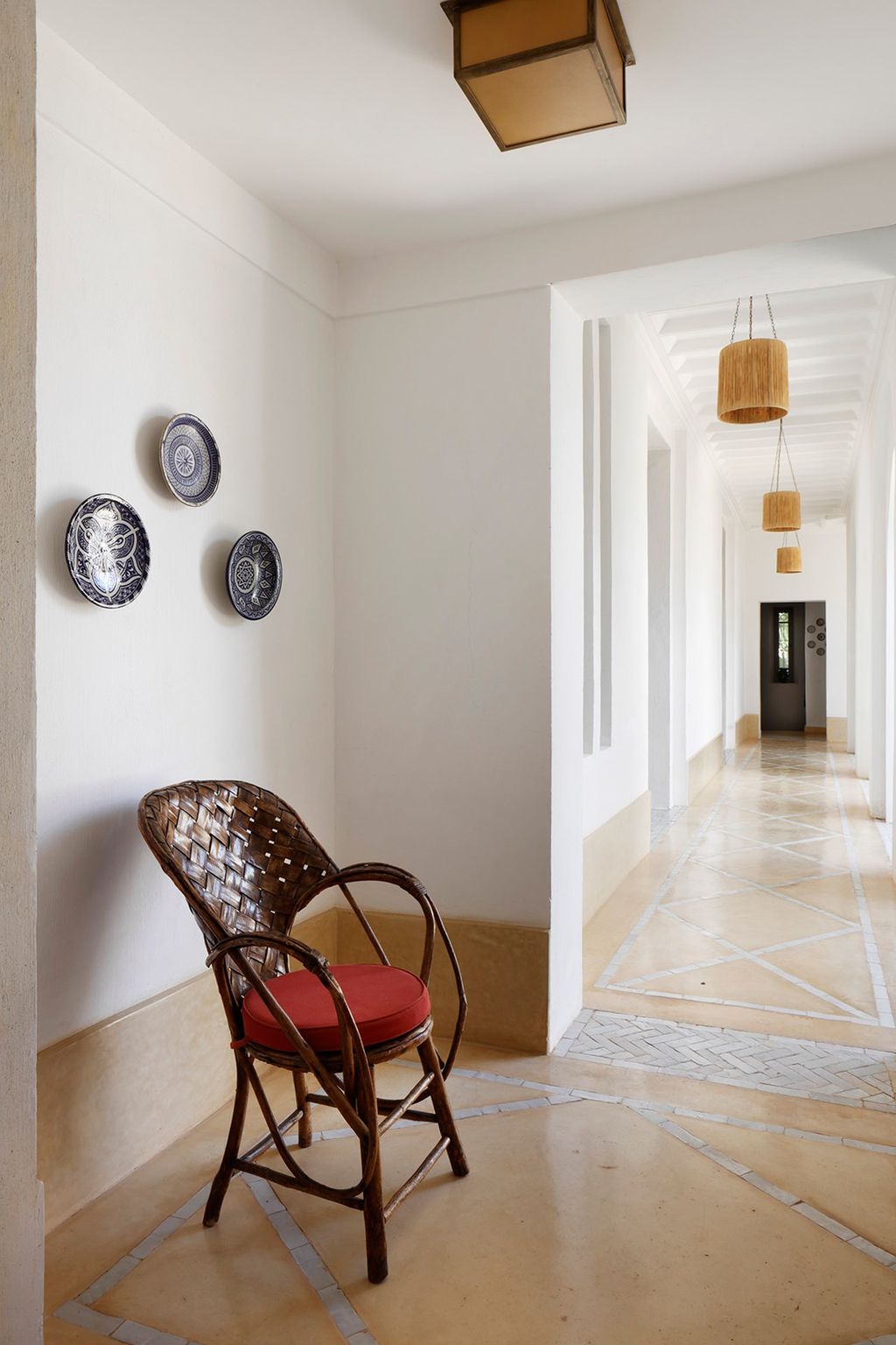 Walkway Chair Moroccan House | Real Homes