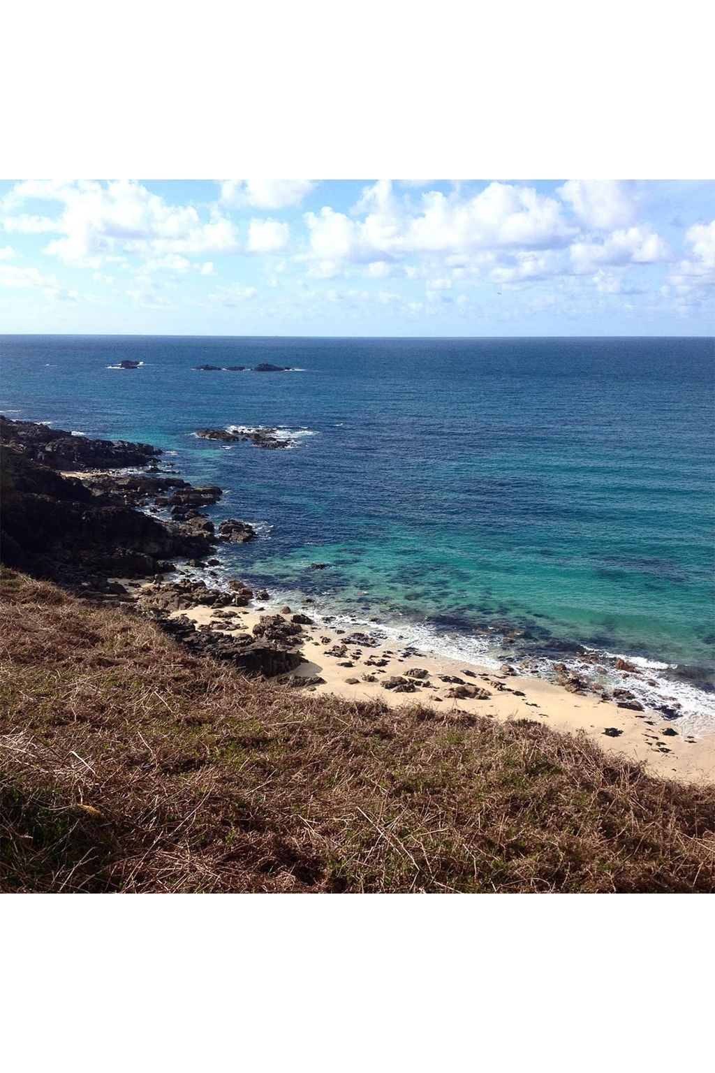 Portheras Cove | Views of the English countryside from Instagram
