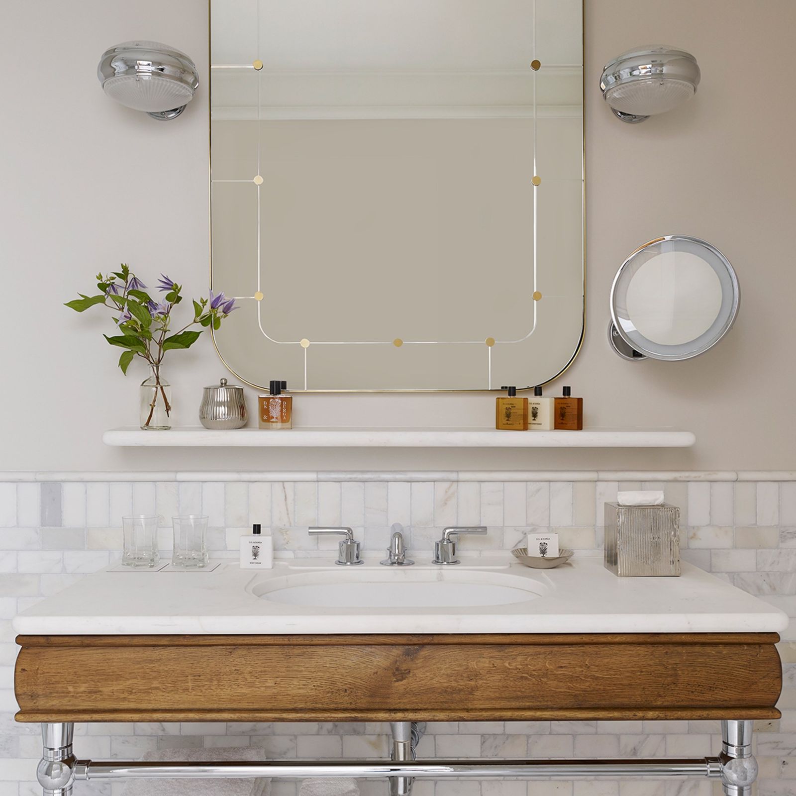 Image may contain Interior Design Indoors and Double Sink