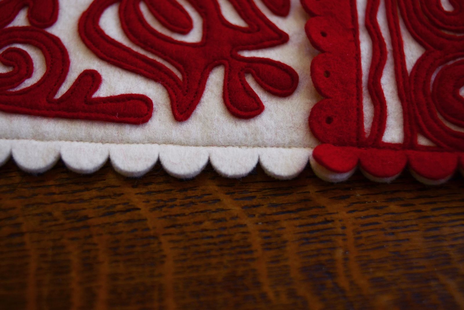 Image may contain Applique and Pattern