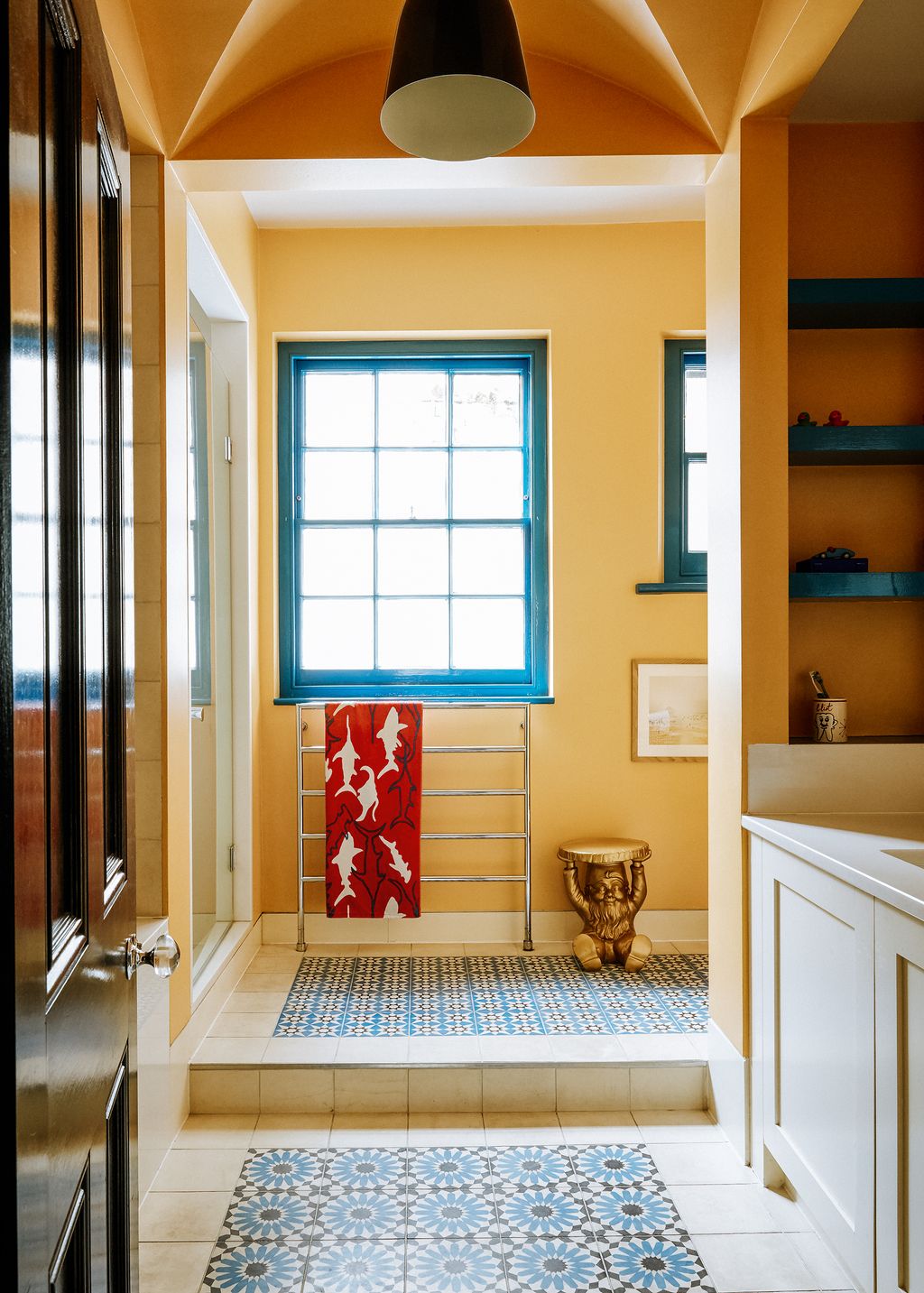 Image may contain Flooring Corner Floor Indoors Room and Wood