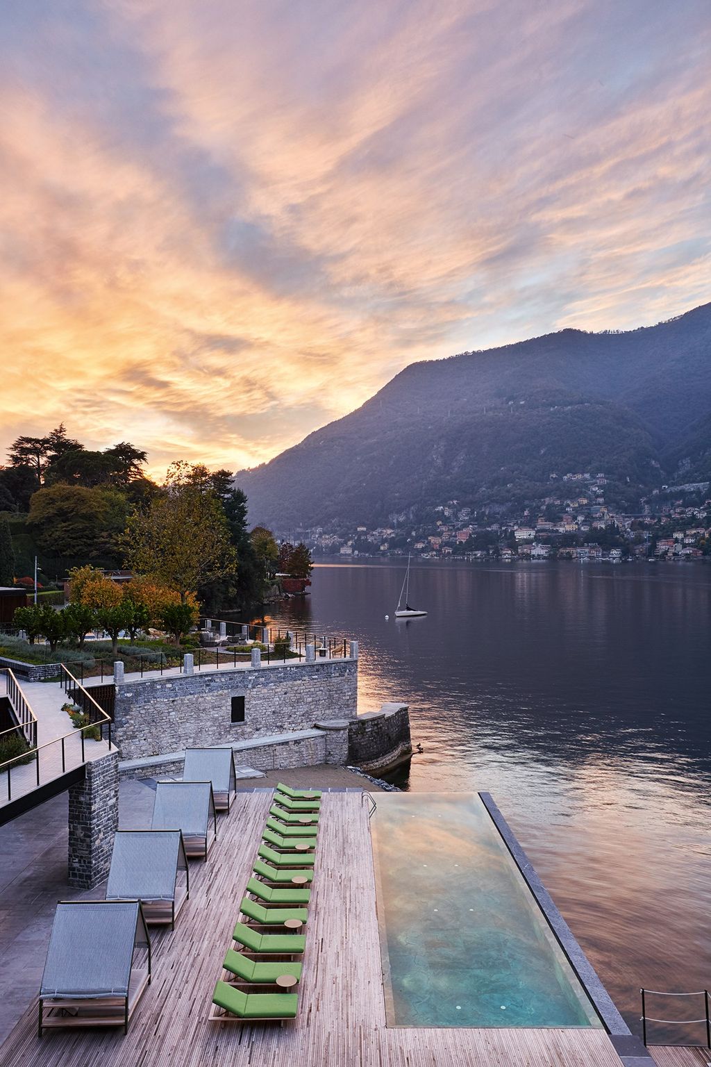 Southwest Lake Como Italy.
