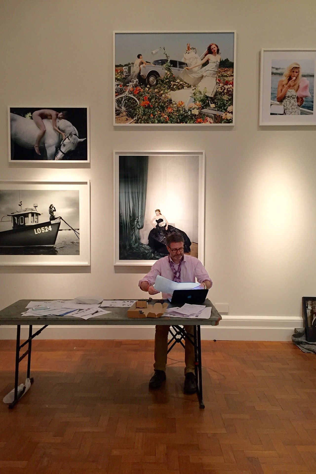 Interview with Robin Muir curator of Vogue 100 at the National Portrait Gallery  London Exhibitions