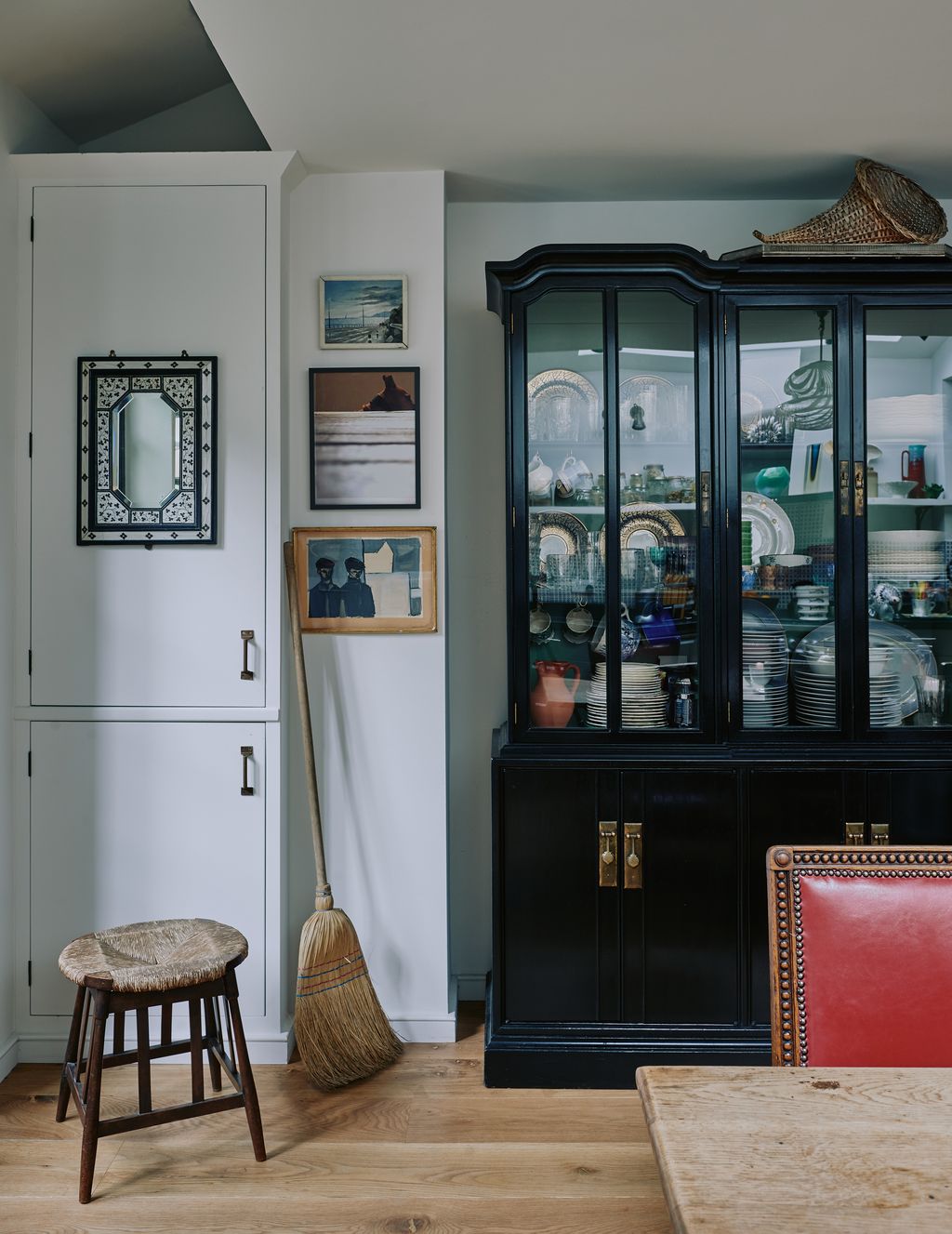 Guy bought the Vienna Secessionist dresser from Lee Wright Antiques in Leicestershire about 10 years ago and the pendant...