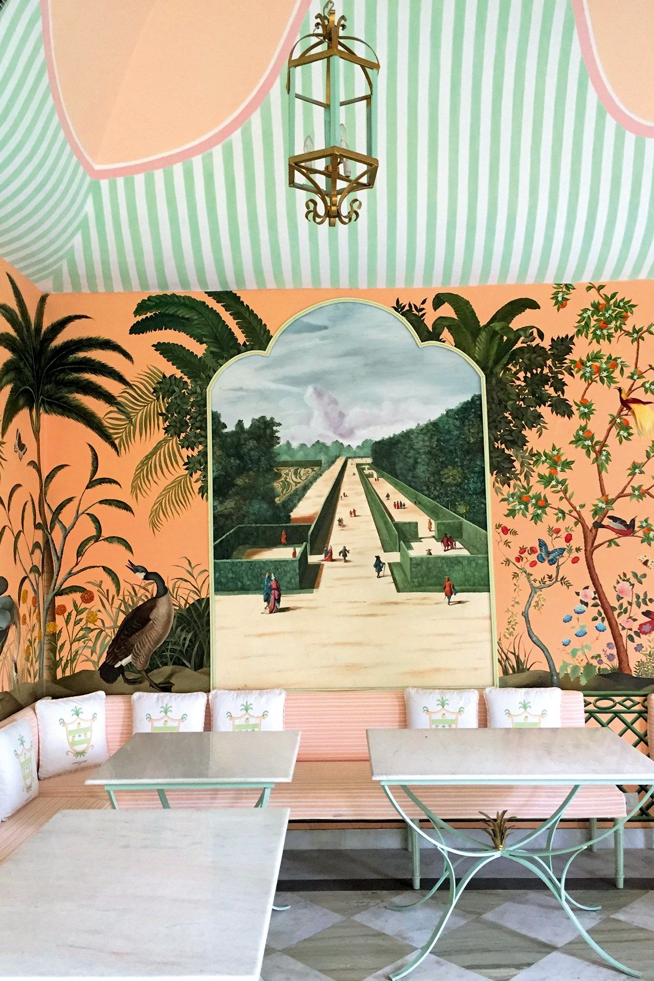 Image may contain Furniture Human Person Transportation Train Track Rail Railway and Table