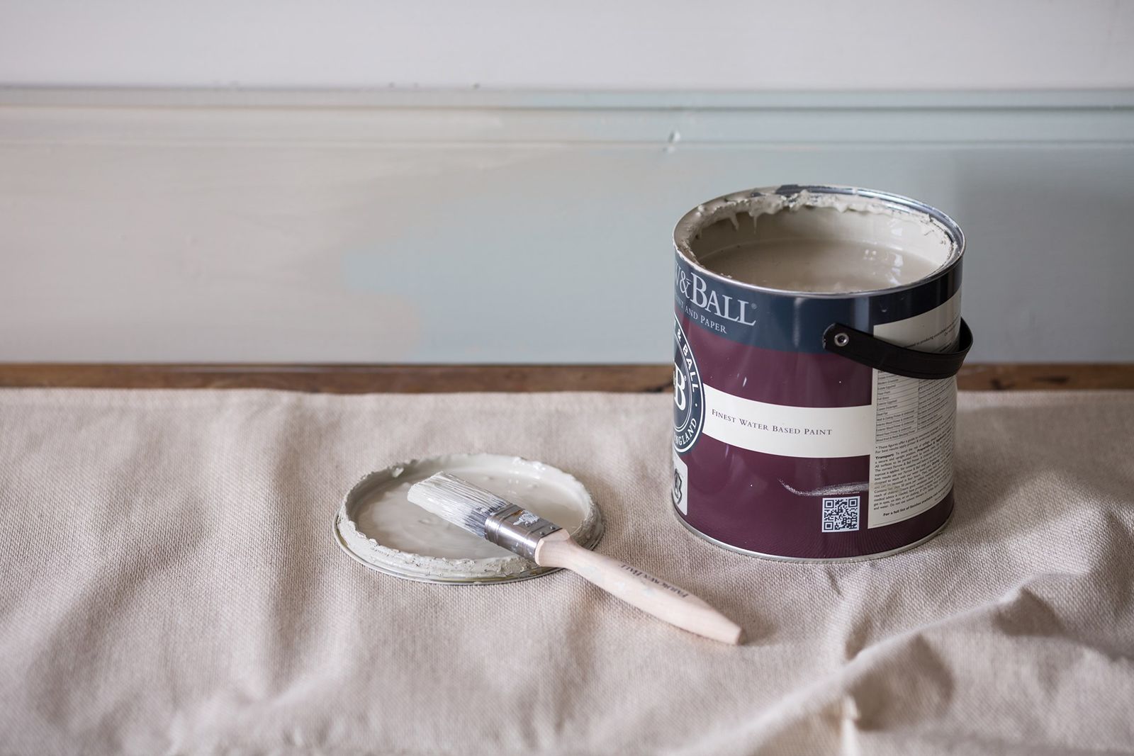 Drop Cloth | Paint Ideas for new Farrow  Ball colours