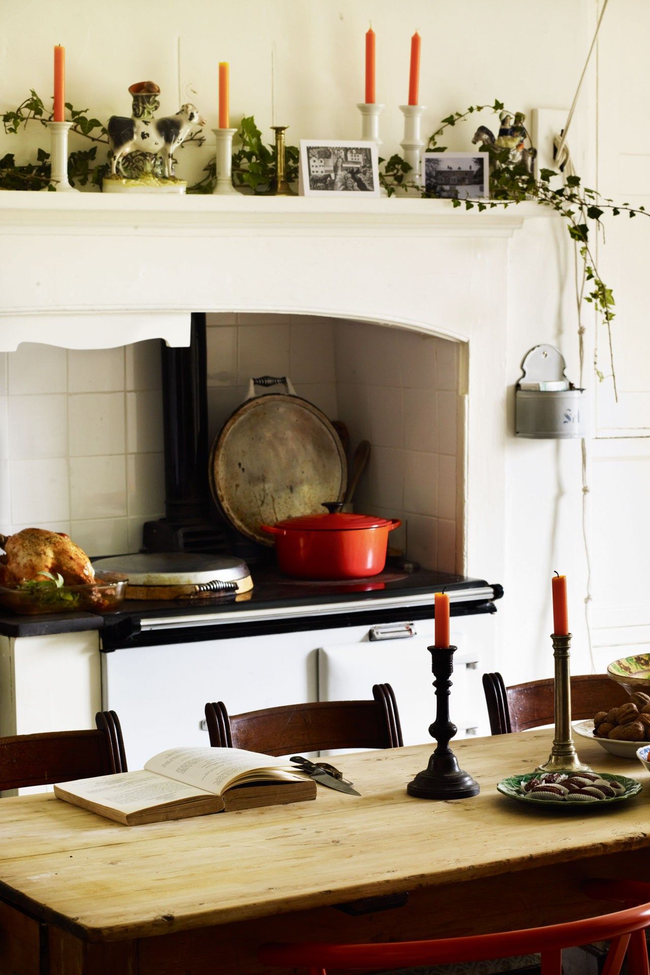 Image may contain Furniture Tabletop Indoors Room Food Meal Table Dining Table and Dish