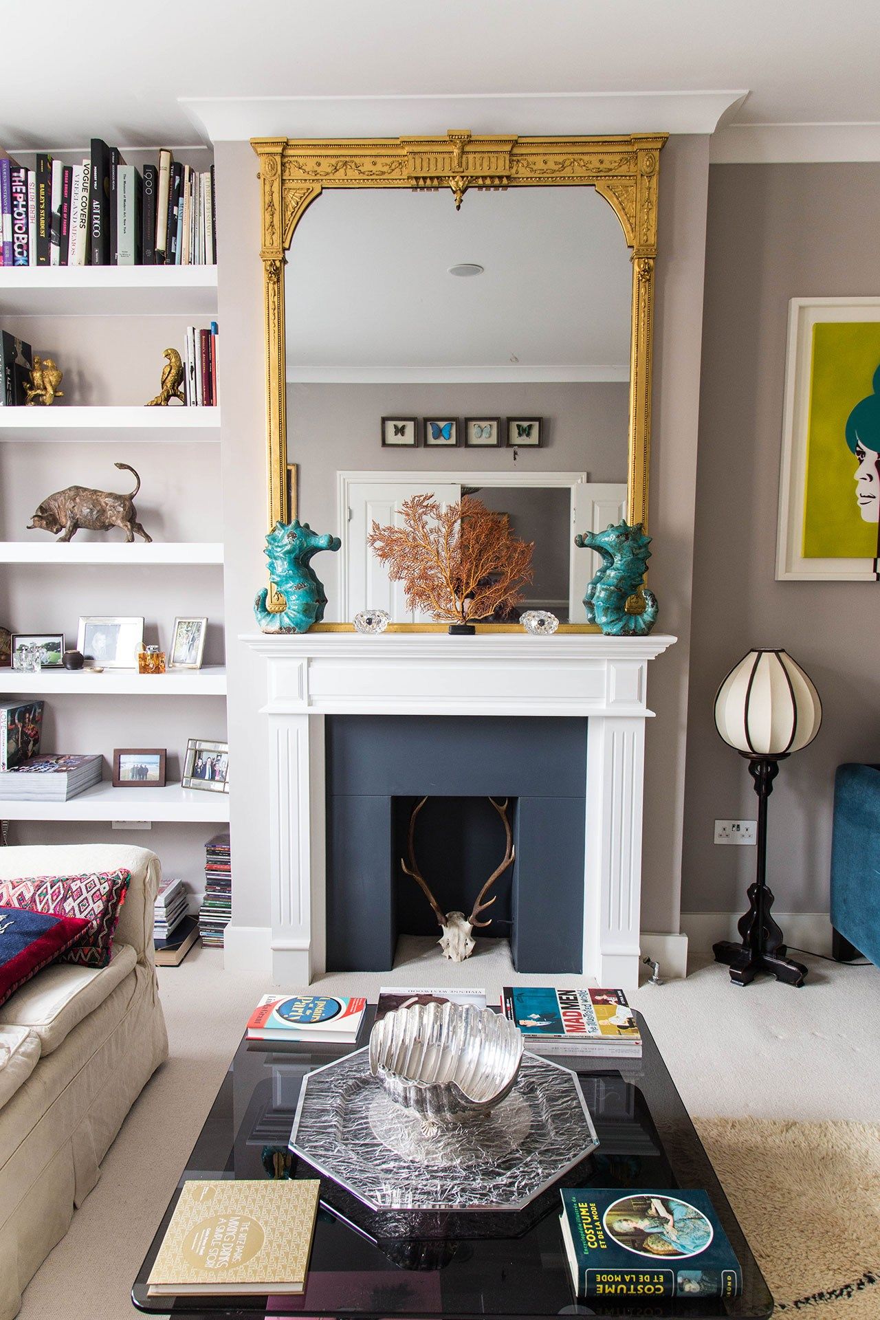 Small Grey Living Room | Victorian Terrace Renovation Ideas