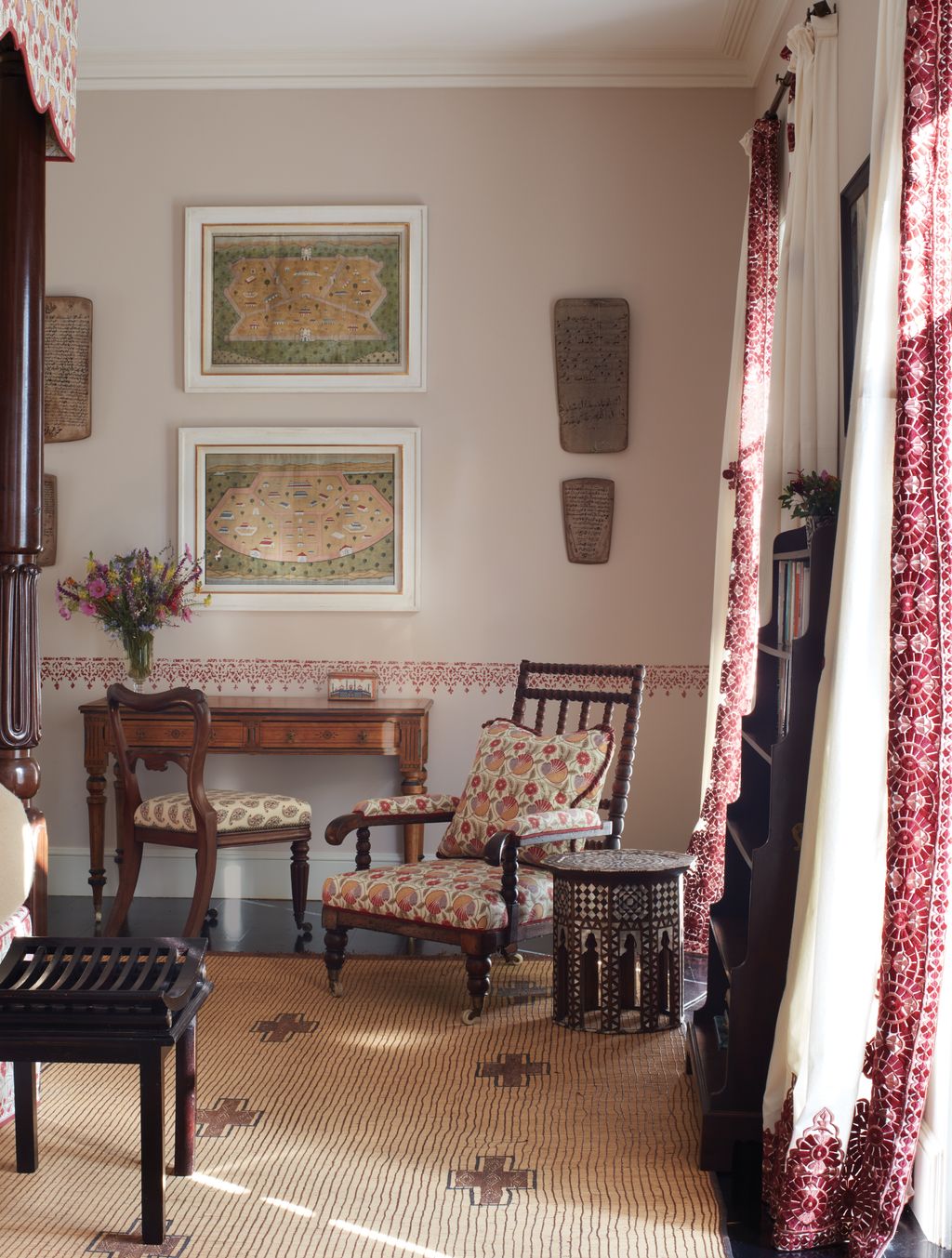 The Indian guest bedroom at Veere's house the Gazebo in Tangier was featured in On Decorating . With Moroccan...