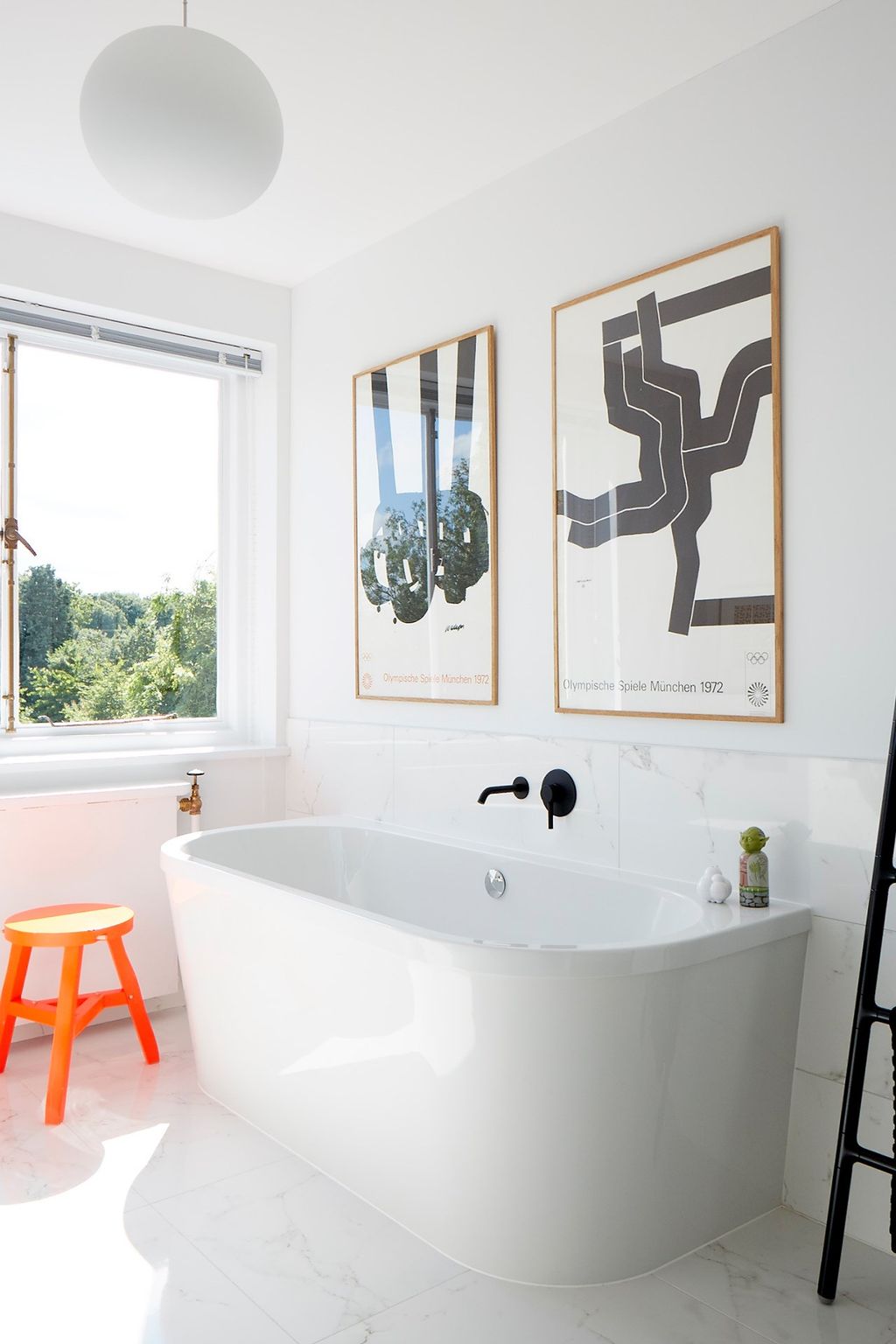 Bathroom  At Home Modern Colourful Thirties House | Real Homes