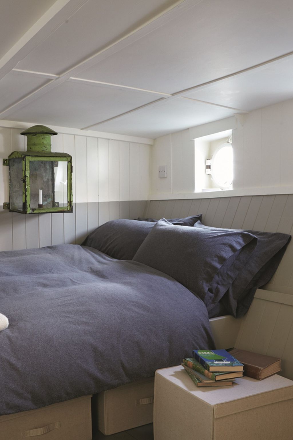 The interiors of Stork are painted in Farrow  Ball paints.