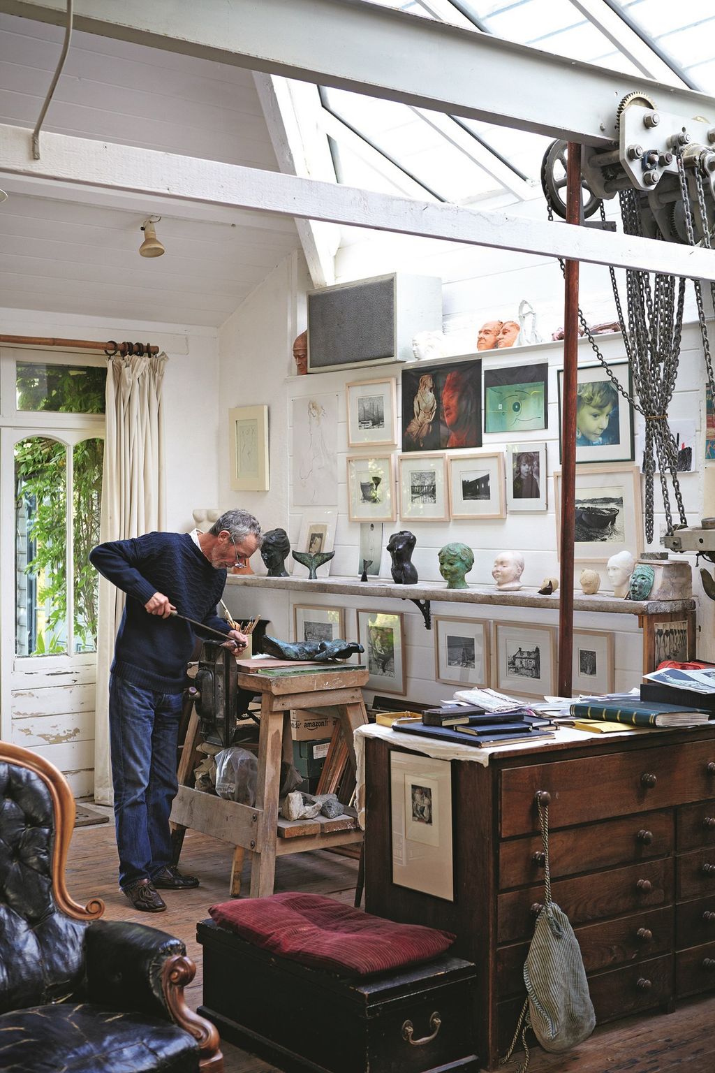 Studio  At Home Katie Fontana Houseboat | Real Homes