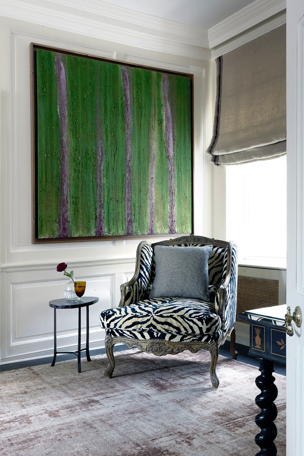 Image may contain Furniture Home Decor Chair Living Room Indoors Room Armchair and Interior Design