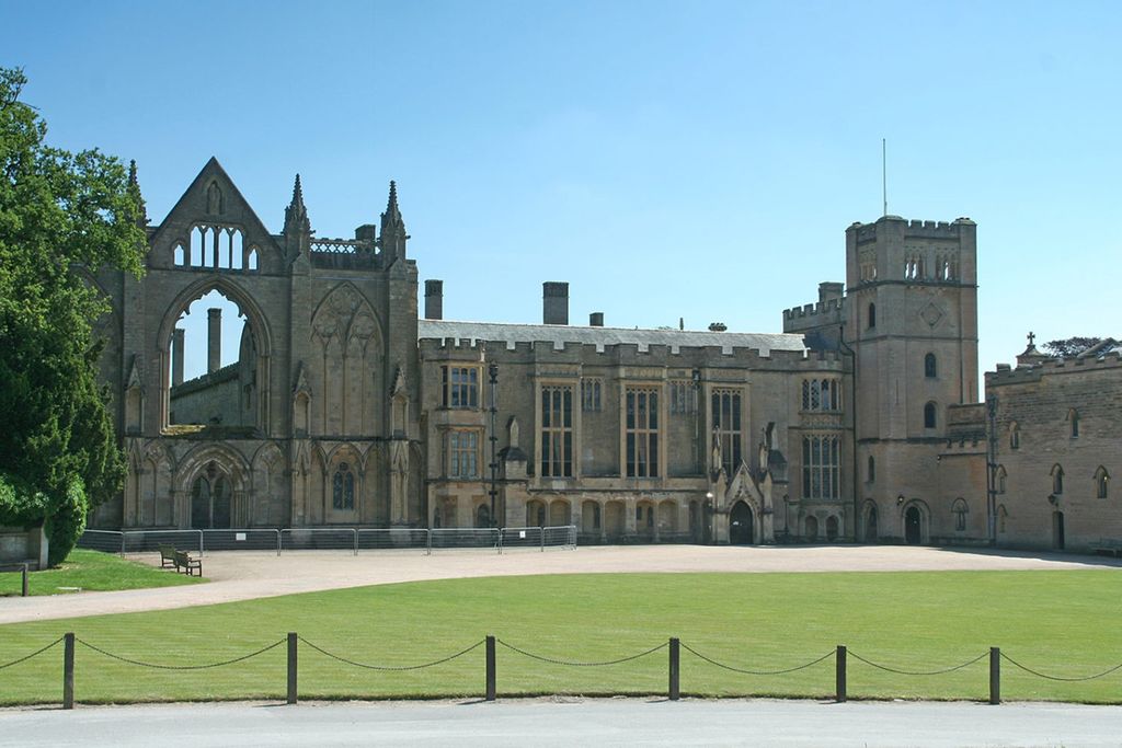 Image may contain Campus and College