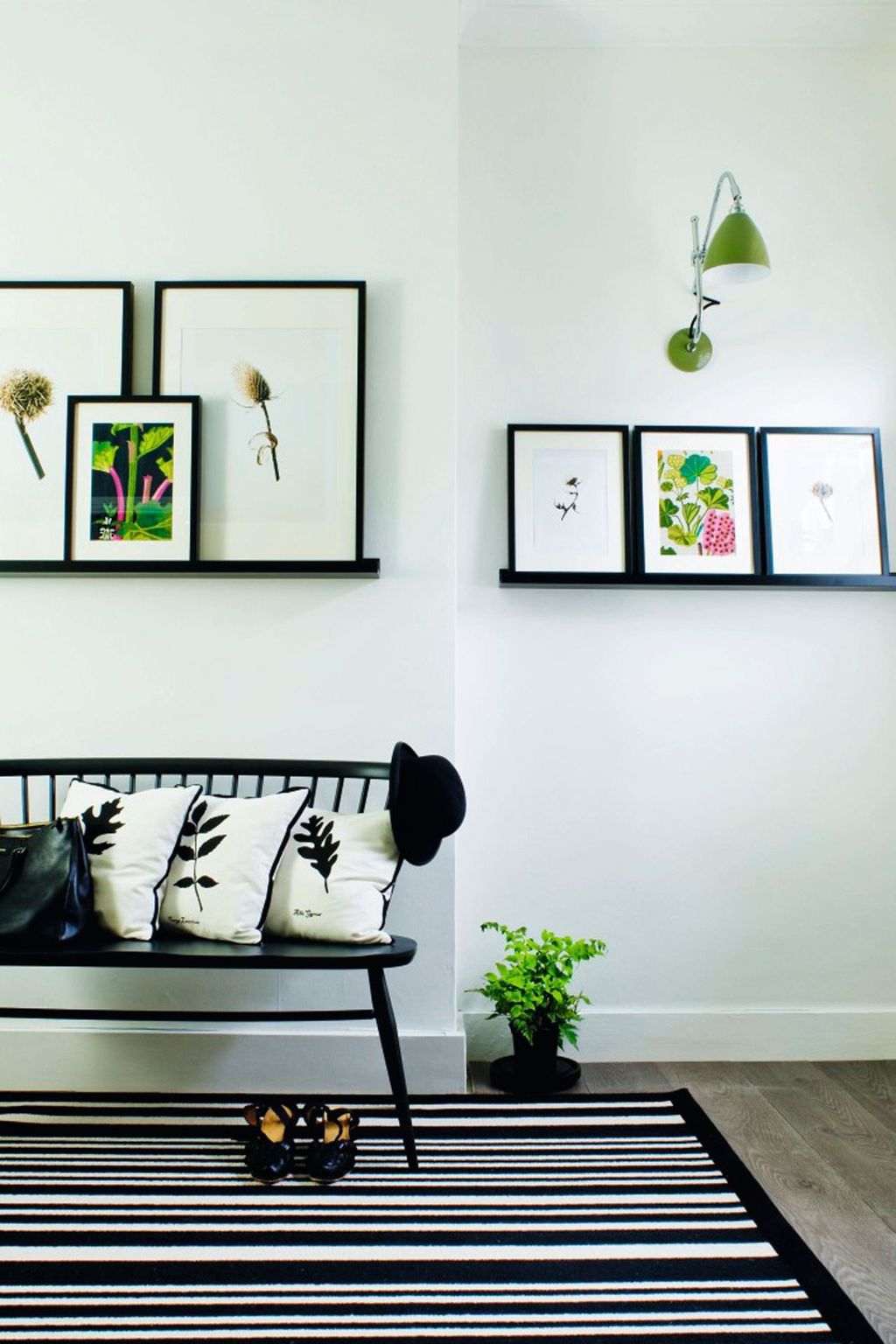 Frames and Florals  Hallway Ideas Dcor  Accessories