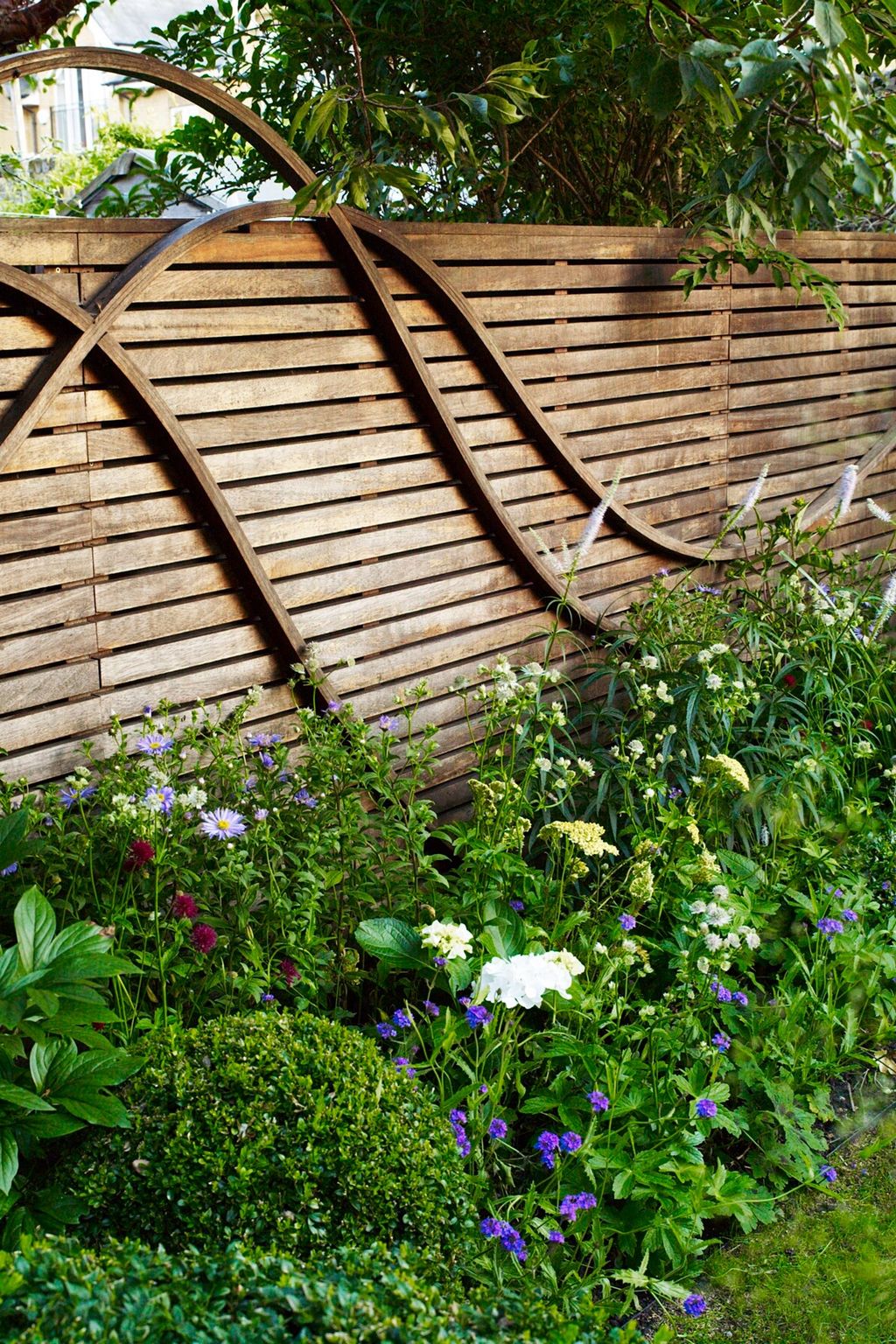 Fence with Motif  Urban Family Garden | Designers' Gardens