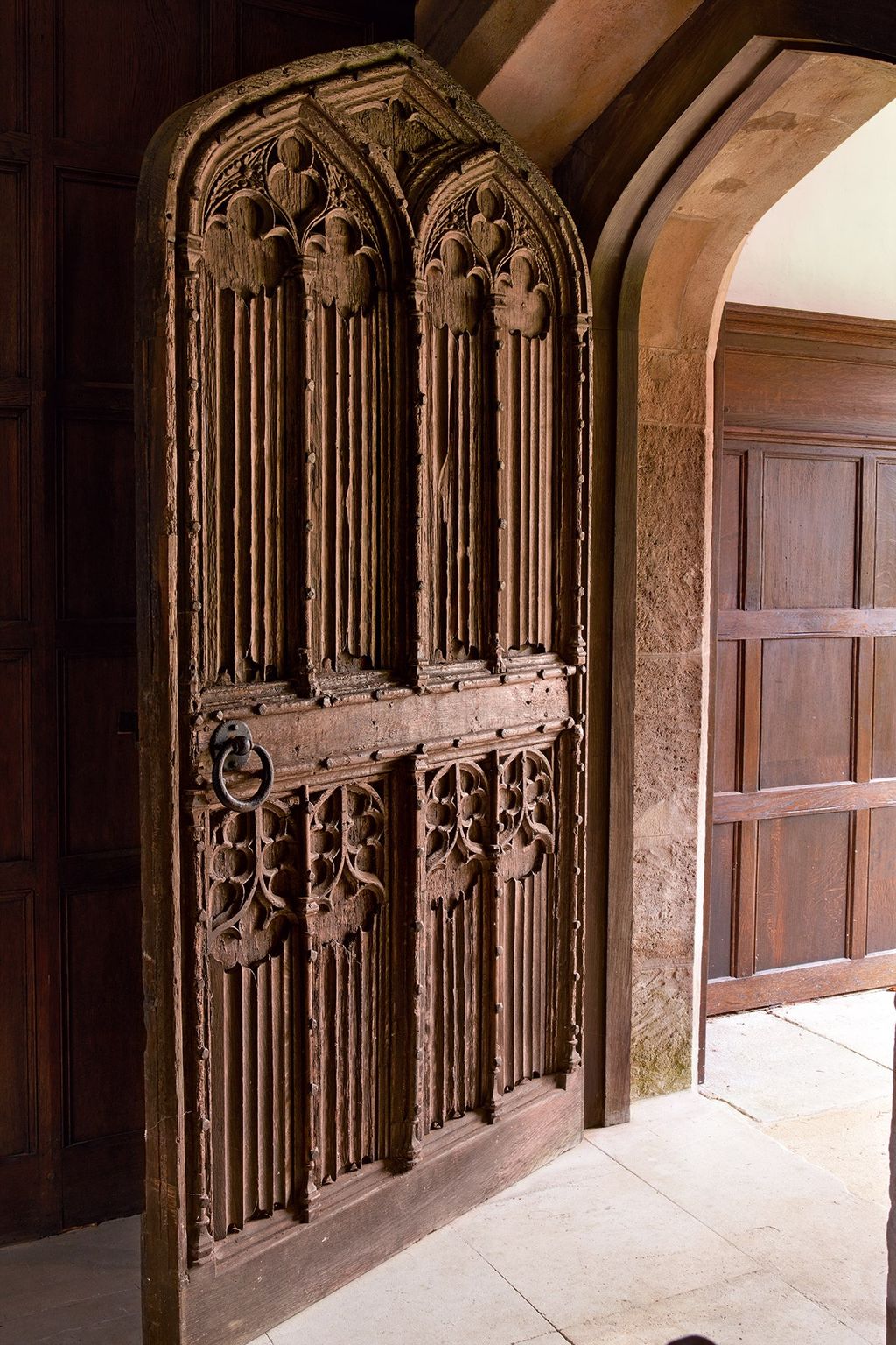 Carved Door   At Home Apethorpe Palace | Real Homes