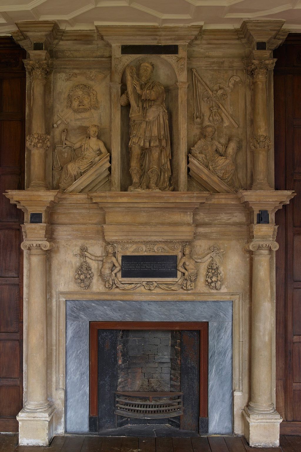 Carved Fireplace   At Home Apethorpe Palace | Real Homes