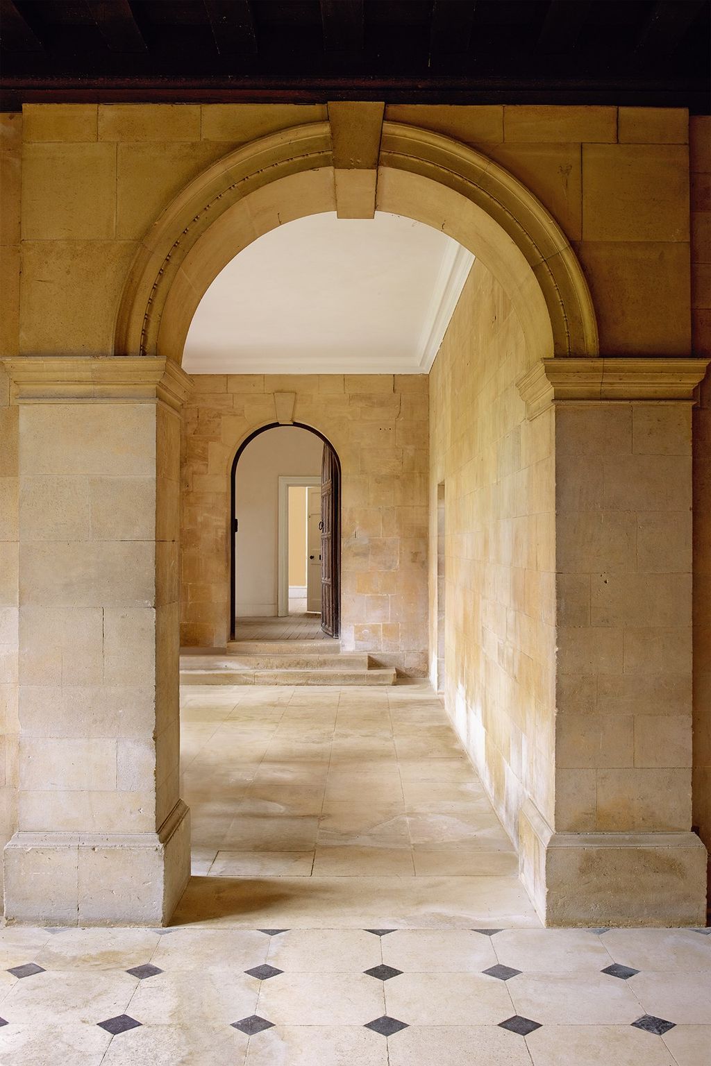View into Front Hall   At Home Apethorpe Palace | Real Homes