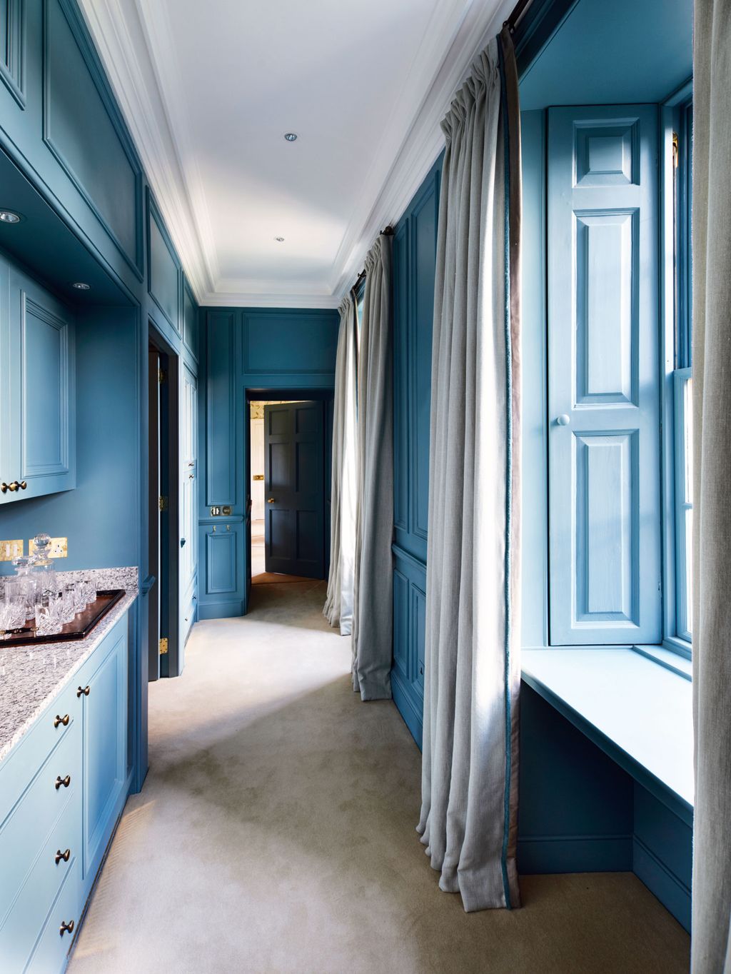 Image may contain Flooring Floor Indoors Room Kitchen Corridor and Interior Design