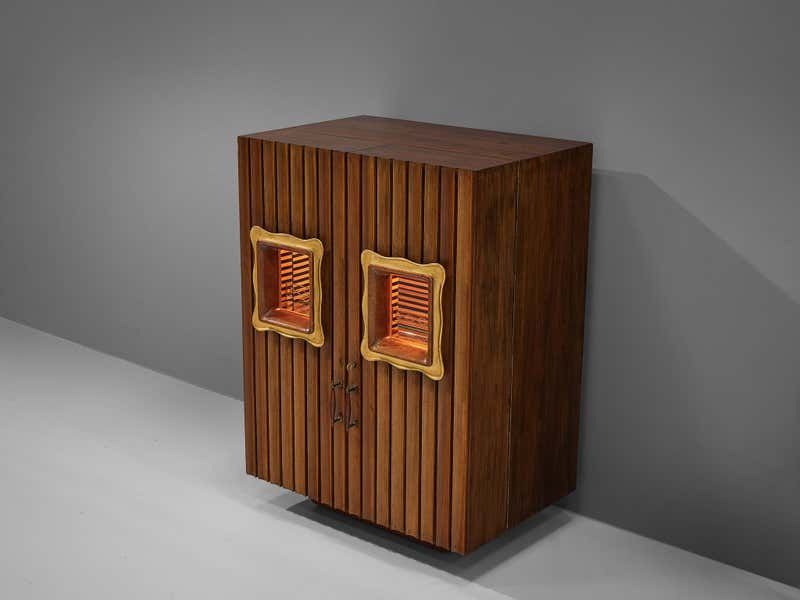 Image may contain Furniture Wood Hardwood Tabletop and Cabinet