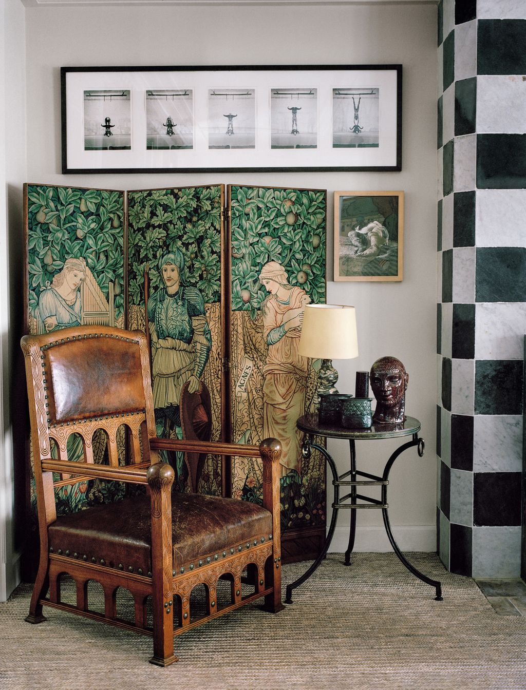 Image may contain Furniture Human Person Chair Marie Laurencin and Cabinet