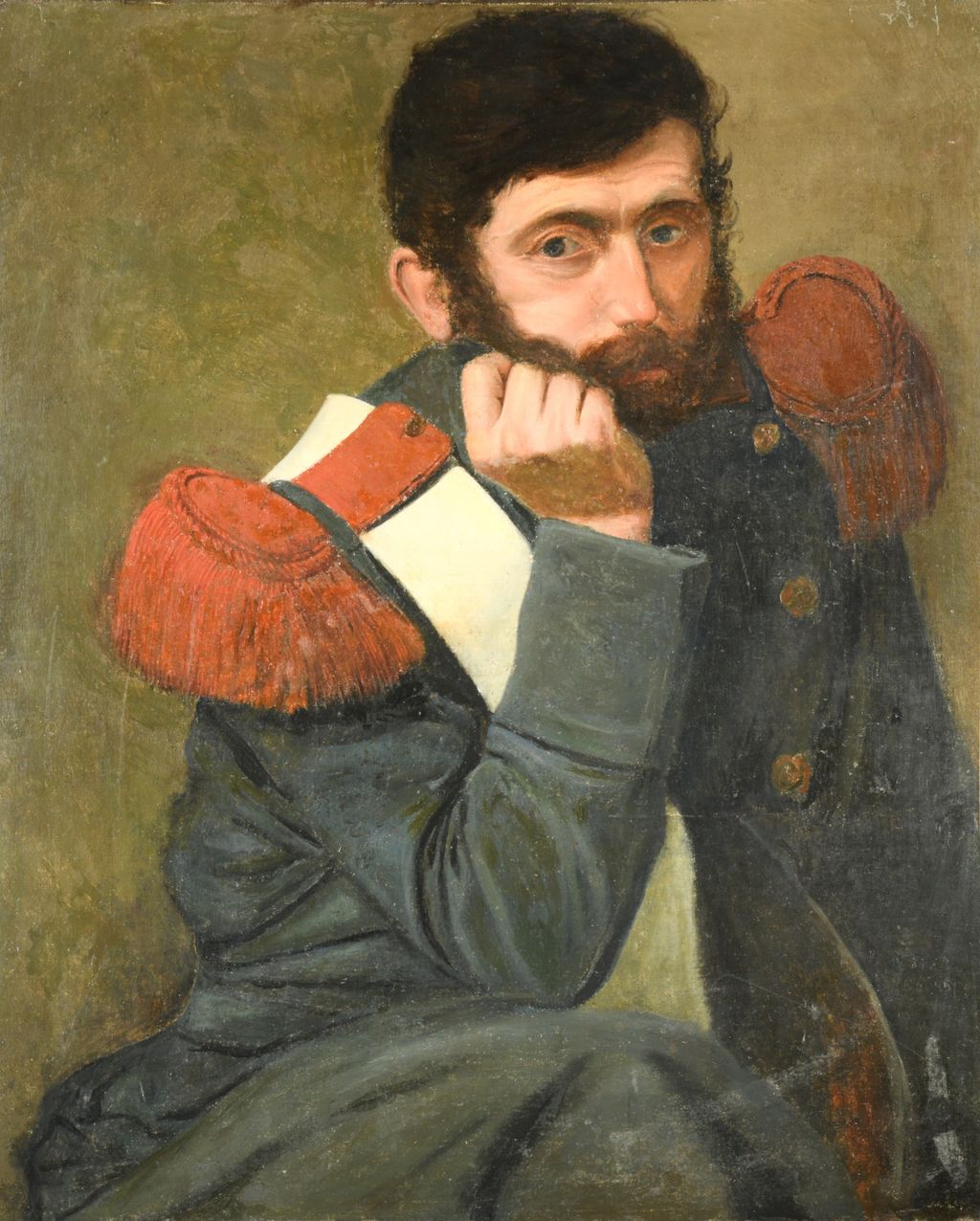 Image may contain Art Painting Human and Person