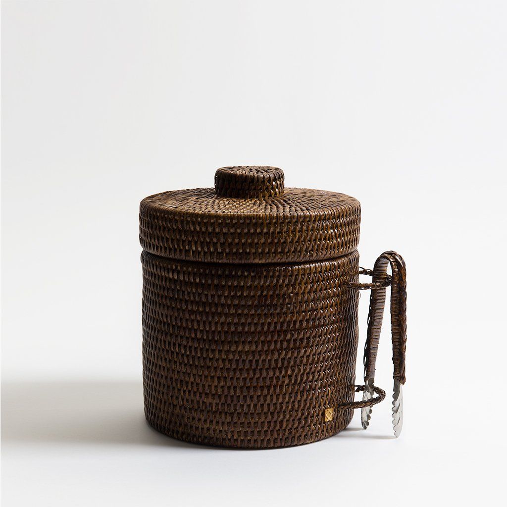 Kalinko Strand Rattan Ice Bucket