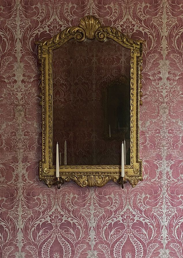 ‘Venetian Damask wallpaper by Chelsea Textiles