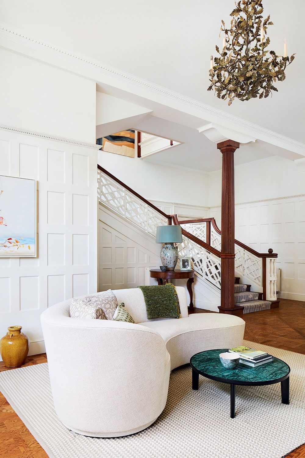 Surrey meets Scandinavia in a Norwegian familys lightfilled Arts and Crafts villa rejuvenated by Todhunter Earle...