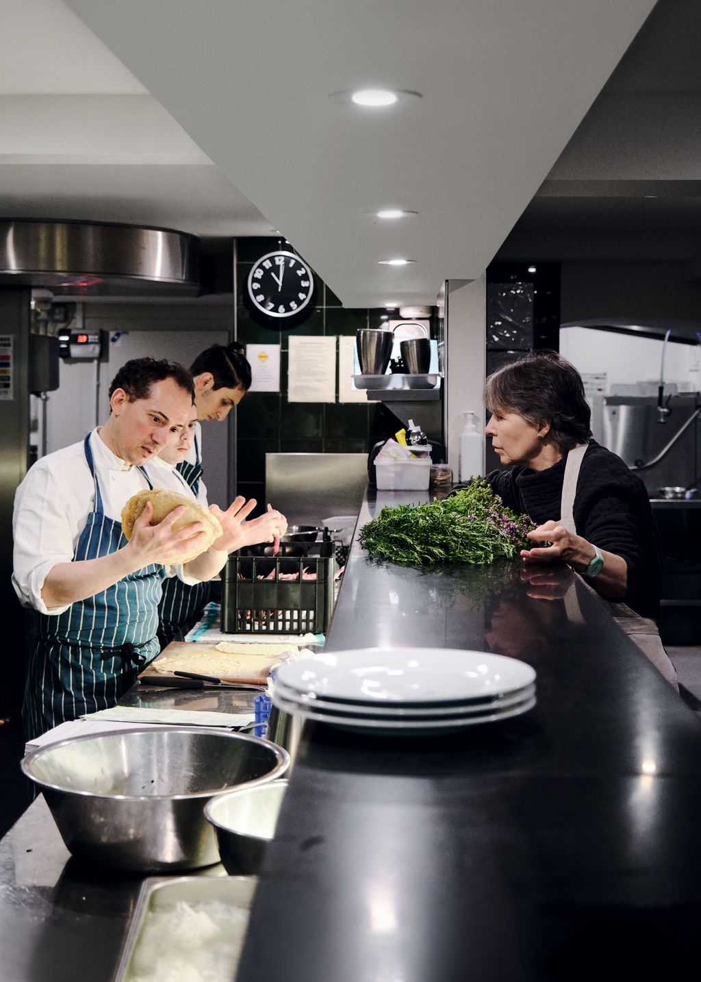 Image may contain Human Person Bowl Food Meal and Restaurant