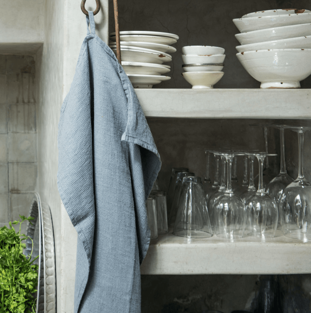 Linen Dishcloth €20  For the homeowner who has everything Once Milanos linen gaufr dishcloths are a way of injecting...