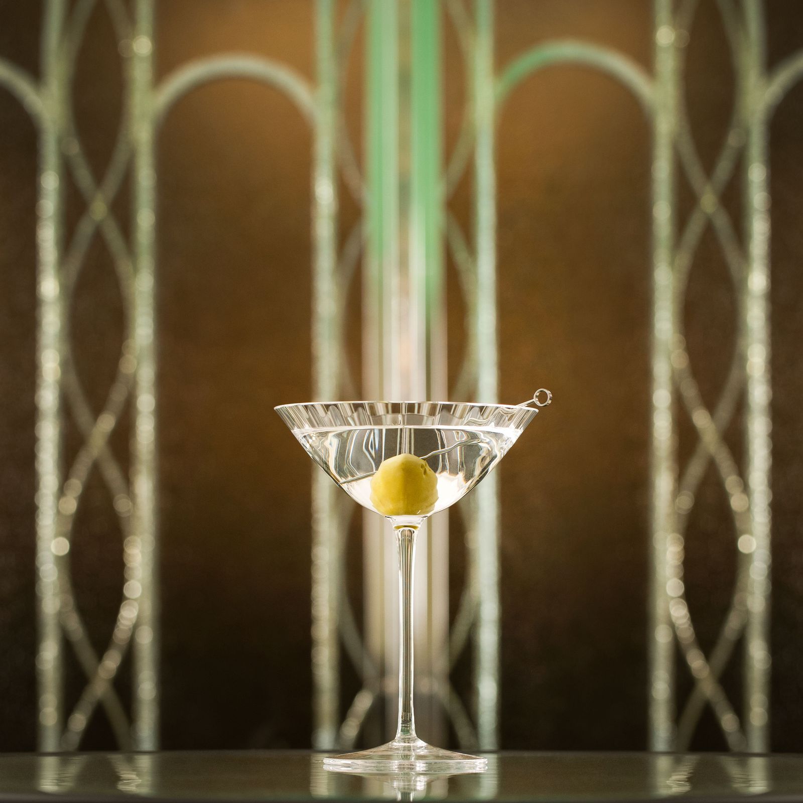 A classic Claridge's martini