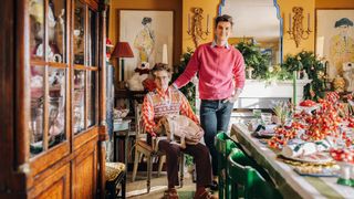 Image may contain Human Person Restaurant Flooring Furniture Clothing Shoe Footwear Apparel and Indoors