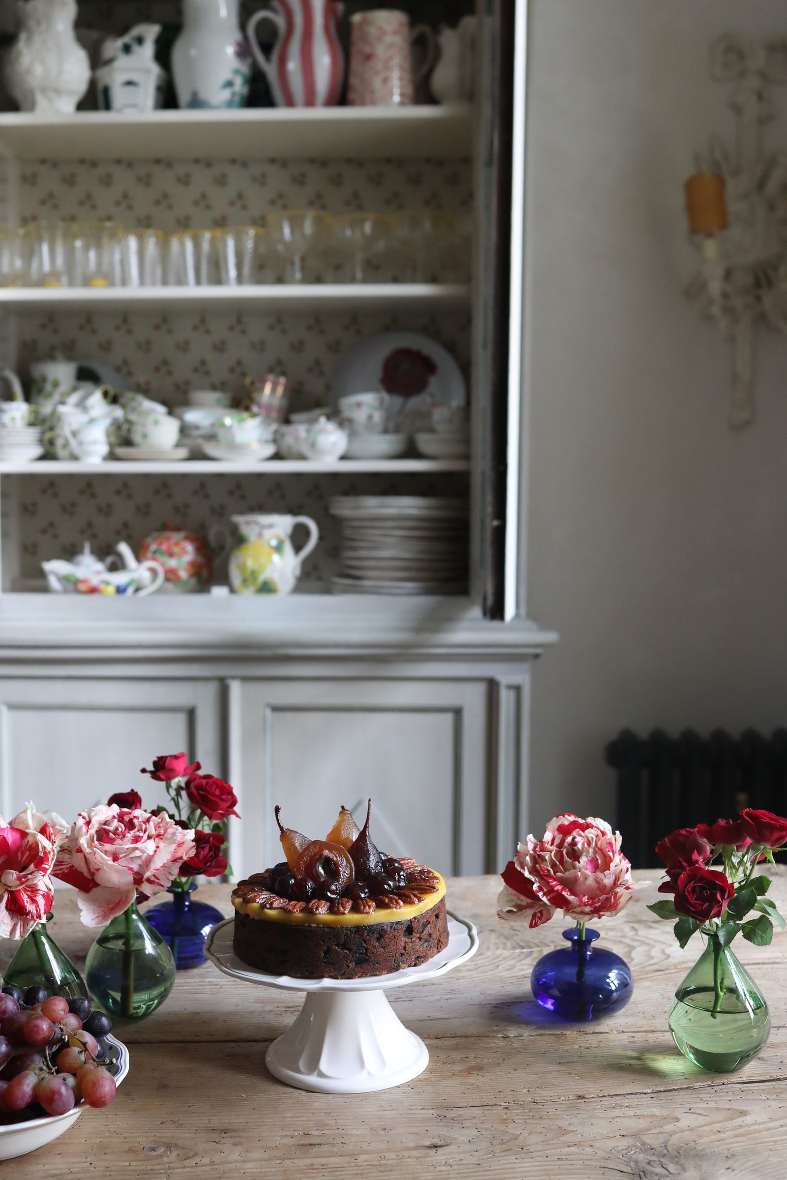 Image may contain Plant Flower Blossom Food Dessert Cake Rose Icing Creme and Cream