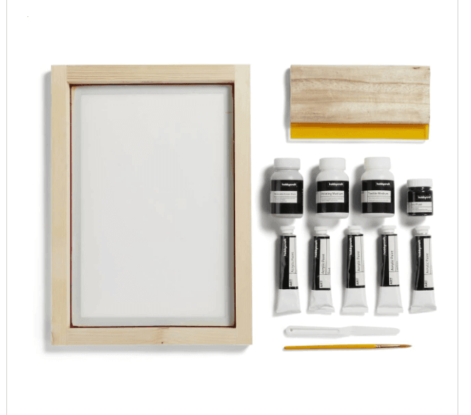 Screen Printing Set 42 from Hobbycraft.  buttongroup  SHOP NOW